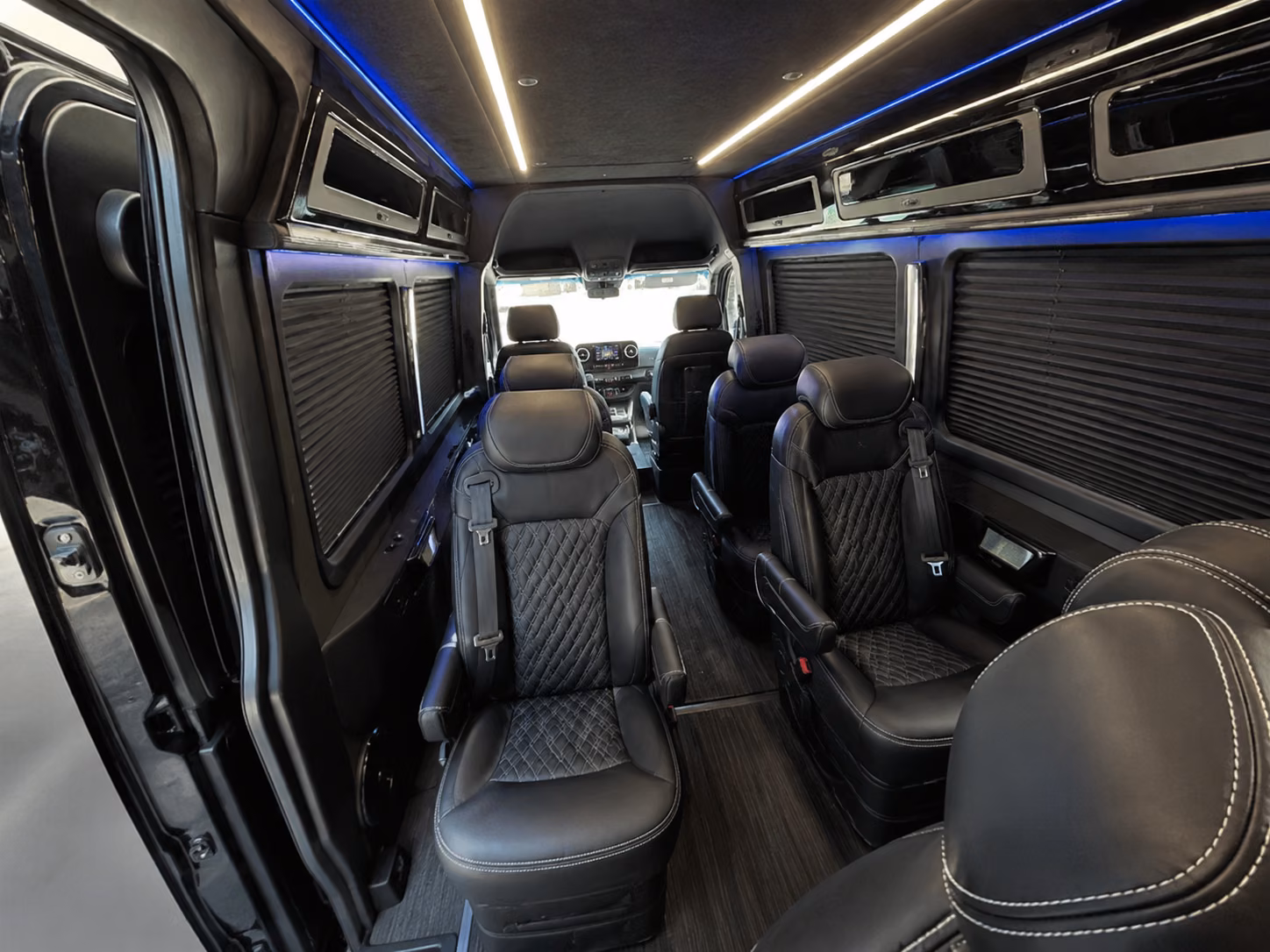 8 passenger sprinter van inside