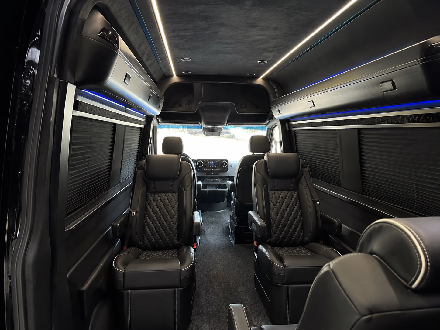 tucson 15 passenger sprinter van inside