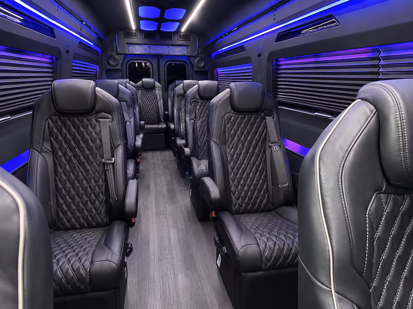 tucson 18 passenger sprinter van inside