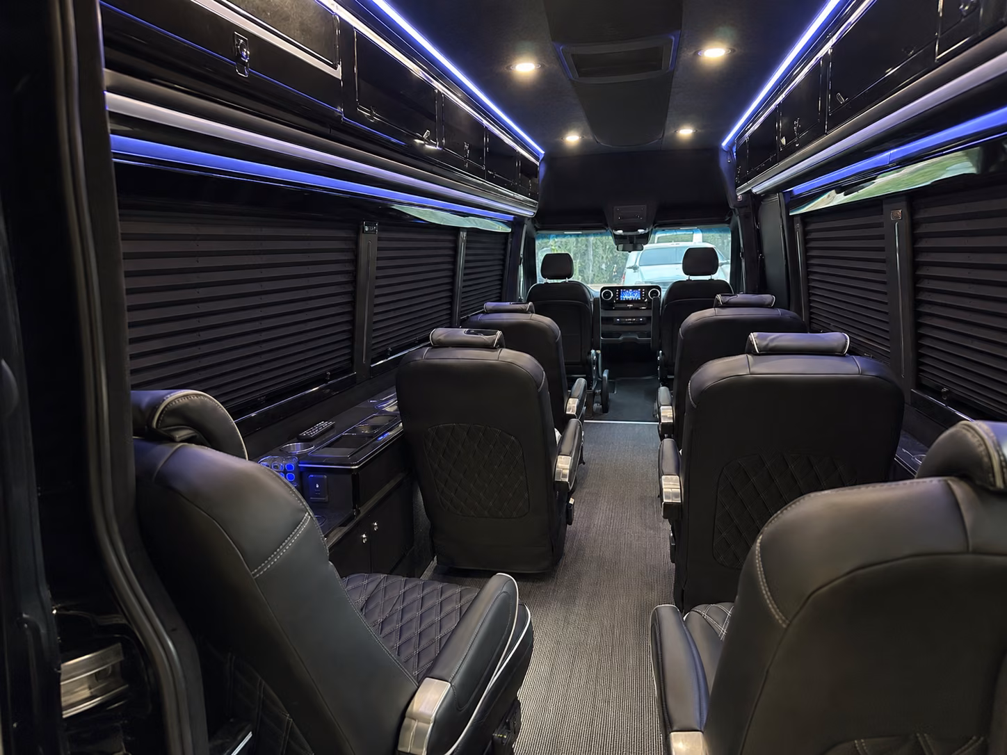 tucson 20 passenger sprinter van inside