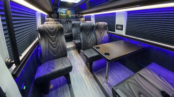 tucson 18 passenger sprinter van interior